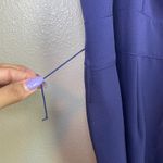 Lane Bryant Jumpsuit Sz 20 Wide Leg Purple Romper Stretch Comfort Pockets Photo 1