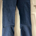 Free People  Dark Blue Flare Jeans Photo 4