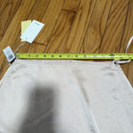 Wilfred  Aritzia NWT Elixir Satin Midi Pencil Skirt in Soft Seashell Pink Size 2 Photo 6