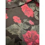 For Love & Lemons Teagan Strapless Floral Maxi Dress XS Holiday Winter Wedding Black Photo 6