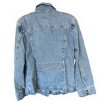 J.Jill Medium Wash Square Pocket Snap Button Down Denim Jacket size Medium Blue Photo 1