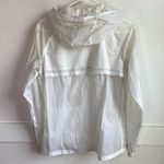 Under Armour White Transparent Hooded Windbreaker Photo 1