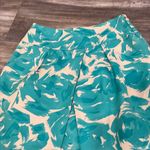 LK Bennett  aquamarine brushstroke mirage a line skirt Photo 1