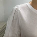 Chico's  white 3/4 puff sleeve shirt Photo 4