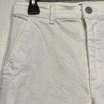 Everlane Women's  White Cropped Straight Short Jeans Size 4 EUC #7580 Photo 4