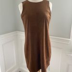 Cupcakes and Cashmere NEW TAN FAUX SUEDE DRESS SIZE M! Photo 4