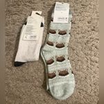 American Eagle  Outfitters AE Aerie Raccoon & Multicolor Speckled Crew Socks Set Photo 1