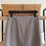 Banana Republic Stretch Wool Gray Heather Pencil Skirt, 4 Photo 1