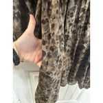 Grade & Gather Chocolate Brown Abstracted Western Cowgirl Shift Dress Women S Festival Loose Photo 6