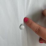 Vanity Fair Vanity Fair Vintage 34 Sleep Satin Trimmed Gown Button Front Light Blue Photo 2