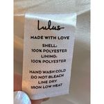 Lulus Be a Wildflower White Floral Print Tie Photo 8