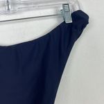 J.Crew NWT  Curved-Waist Cheeky Bikini Bottom Navy Size Medium M NEW Photo 8