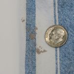 Wrangler Vintage 80s Striped Denim Shorts Photo 8