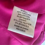 Camila Coelho NWT  Polly Satin Button Front Camisole Top Very Berry Bright Pink Photo 6