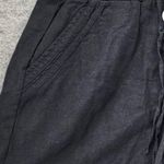 Briggs New York Brigg's Women's Black Linen Shorts Photo 3