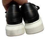Alexander McQueen Black Leather Platform Sneakers Sz. 39.5 (US 9.5) Photo 3
