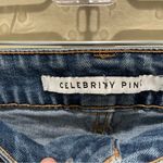 Celebrity Pink Denim Distressed Cuffed Blue Jean Shorts Junior Size 3/26 Photo 6