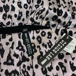 Design Lab Lord & Taylor | Pink Metallic Cheetah Halter Open Back Top Photo 4