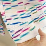 FILA multicolor neon rainbow performance quarter zip top size S Photo 5