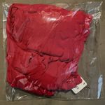 Free People NWT  Adella Maxi Slip Bright Red *flawed* see last picture Photo 5