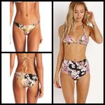 Vitamin A 💕💕 Bikini Gia Triangle Top + Luciana Full Coverage Bottom Ambrosia XS Photo 2