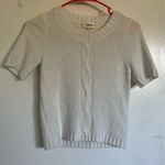 L'Agence L’Agence Liz Ivory Short Sleeve Knit Top Photo 0