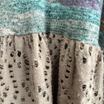 Free People Long Sleeve Top Gray Brown Size XS Photo 6