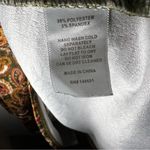 Unique Vintage  Paisley Green Long Sleeve 70’s style Wrap Dress Photo 7