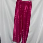 Victoria's Secret NWT   GOLD COLLECTION Fuchsia Sheer PAJAMA TUNIC TOP WIDE LEG Photo 7