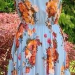 Blu Pepper Floral Halter Dress Photo 0