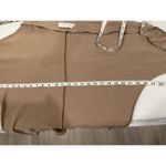 ASTR The Label Tan Off The Shoulder Shirt Top Blouse • Size Large Long Sleeve Photo 4