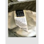 SheIn EZwear Women's Summer Solid Color Cargo Denim Skirt Army Green Size XS 2 Photo 4