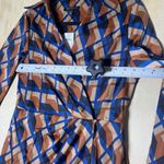 Banana Republic Long Sleeve Dress Satin Wrap Mini Dress Size 6 NWT Photo 4