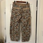 Anthropologie Corduroy Barrel Pants Bold Paisley Print Size 4 Photo 6