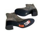 Aquatalia New!  Water Resistant Booties Gray Suede Size 12 M DM1046 Photo 5
