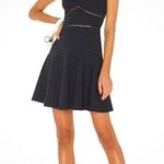 Rebecca Taylor rent the runway Blue Sleeveless V-Neck Fit and Flare Mini Dress Photo 0