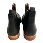 Nisolo Black Leather Everyday Chelsea Boot Slip On Stretch Wooden Sole NWOB 9 Photo 3