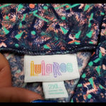 LuLaRoe  Abstract Multicolored A Line Skirt Photo 1