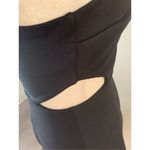 EXPRESS black dress size 2 with cut outs Photo 3