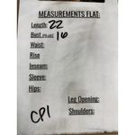 Cut Loose Womens Black Mini Linen Blend Skirt Size XL Pull On Stretch Lagenlook Photo 2