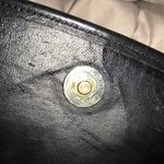 BURBERRYS Tumbled Black Leather Magnetic Close Nova Check Lining Crossbody Bag Photo 13