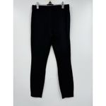 J.Crew Pixie Pants Black Skinny Ponte Knit Leggings Zip Pocket B3985 Sz 2 Short Photo 8