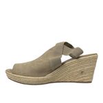 G.H. Bass Cher‎ Open Toe Slingback Wedge Tan Size Size 11 Photo 2