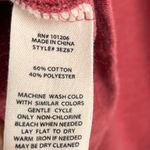 Soft Surroundings  Westminster Tunic Sweatshirt Top Cowl Neck Red Womens PM Photo 8