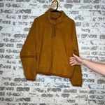 Nike  | women mustard yellow gold cowl neck pullover Photo 7