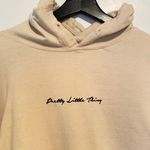 Pretty Little Thing Creme oversized hoodie Photo 1