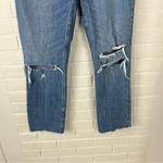 Abercrombie & Fitch Curve Love Ankle Straight Ultra High Rise Jeans Size 27/4 Photo 4