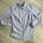 Banana Republic  • Riley pinstripe long sleeve scallop yoke button down shirt Photo 7