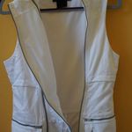 Nike Air Jordan City Urban Flight Suit Jumpsuit White Utility Zippered Size XS Photo 4