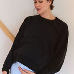 FP Movement x Hatch Intercept Maternity Pullover Size Medium Black Photo 0